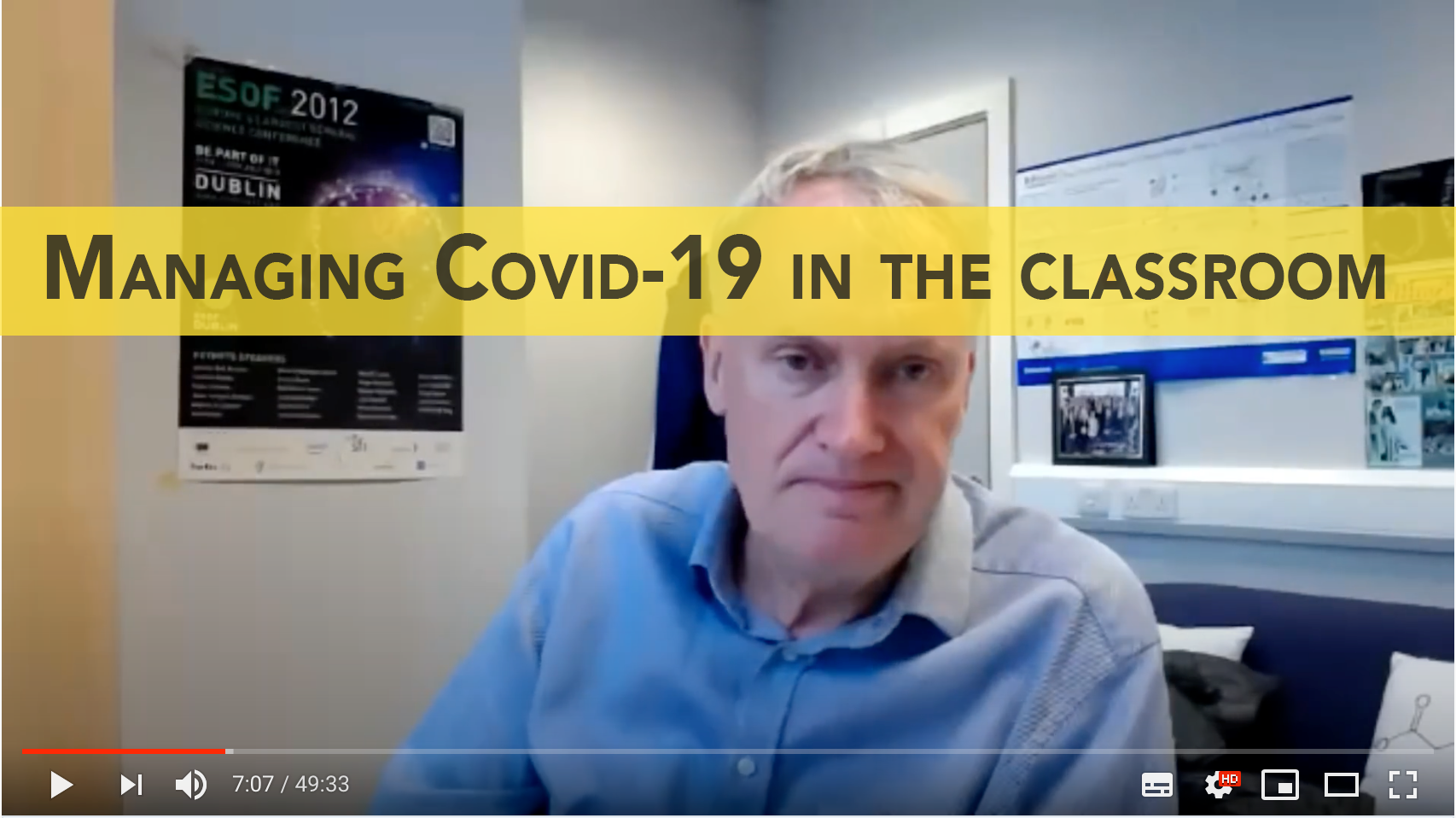 Managing covid 10 in the classroom